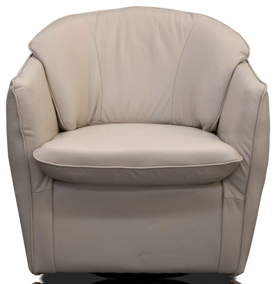 USA Pebble Bone Swivel Chair